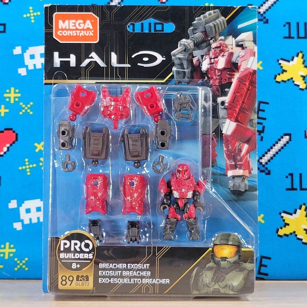 Mega Construx Halo Red Breacher Exosuit 2019 Collectible Building Toy New